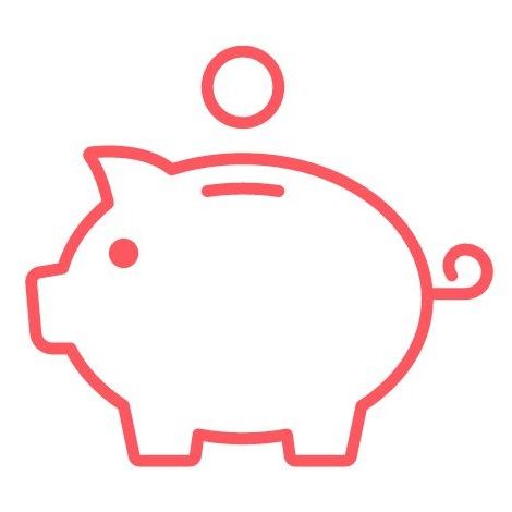 Mentoría para organización de espacios - icono ahorro
