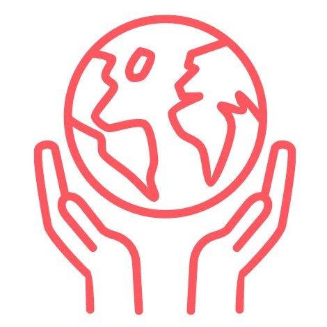 Mentoría para organización de espacios - icono mundo